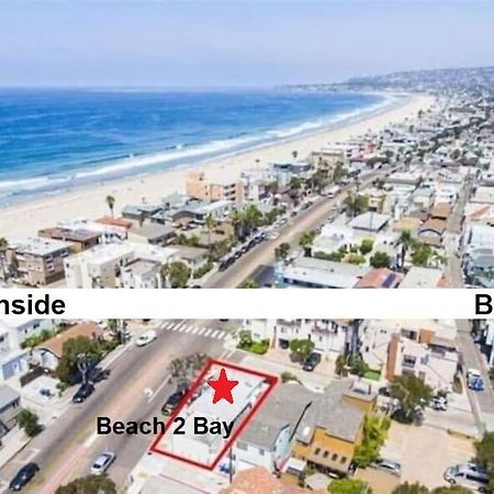 Beach-2-Bay 2Br - In The Heart Of Mission Beach San Diego Luaran gambar